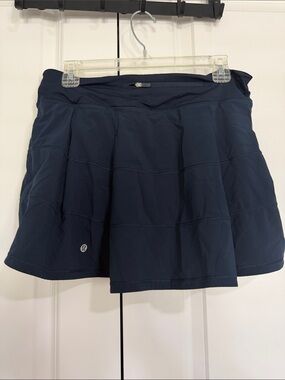 lululemon athletica Navy Blue Athletic Skort